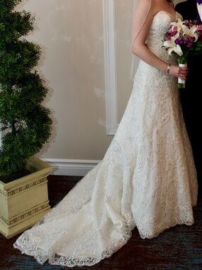Eddy K Wedding Dress - 2017 Season - Style# 77993 - Size 12 - Ivory